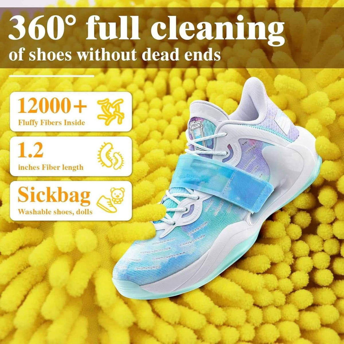 2-Pack Shoe Washing Machine Bags